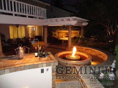 Outdoor Fire Pits and Fireplaces - Gemini 2 Construction