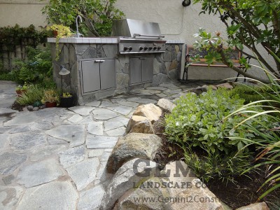 Outdoor BBQ's and Counters - Gemini 2 Construction