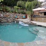 Pool Spa and Outdoor Bar - Gemini 2 Landscape Construction